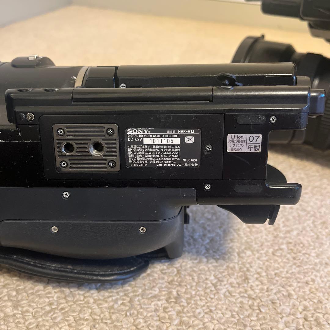 2/3迄値下‼️Sony HVRZ5J業務用Vカメラ本体2台ワイコン電池バッグ等