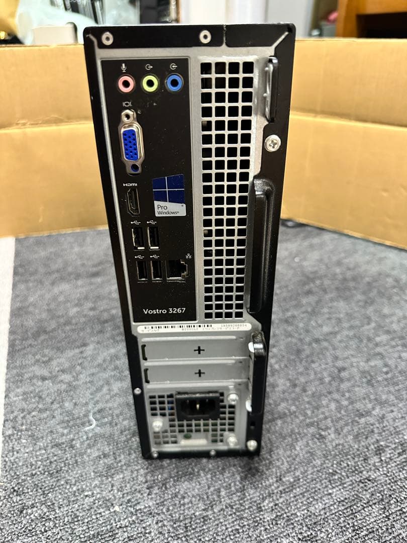 すぐ使用可能： Dell Vostro 3267 i3-6世代 Office付き