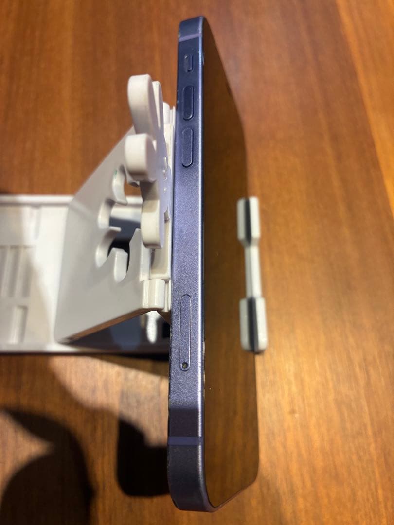 iPhone 12 mini 256GB パープル 背面割れ SIMフリー