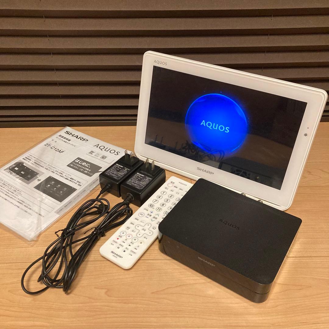 SHARP AQUOS シャープ ポータブル液晶テレビ 2T-C12AF