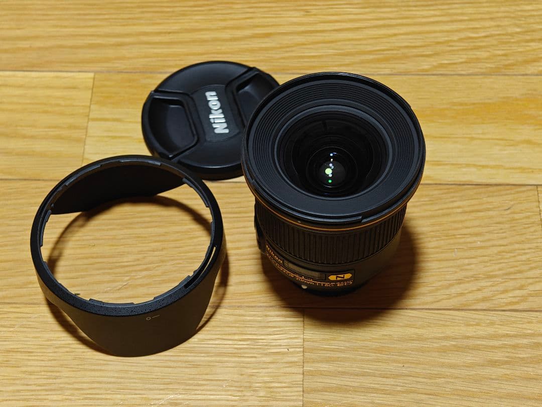 Nikon Nikkor 20mm f1.8 G ED ニコンF