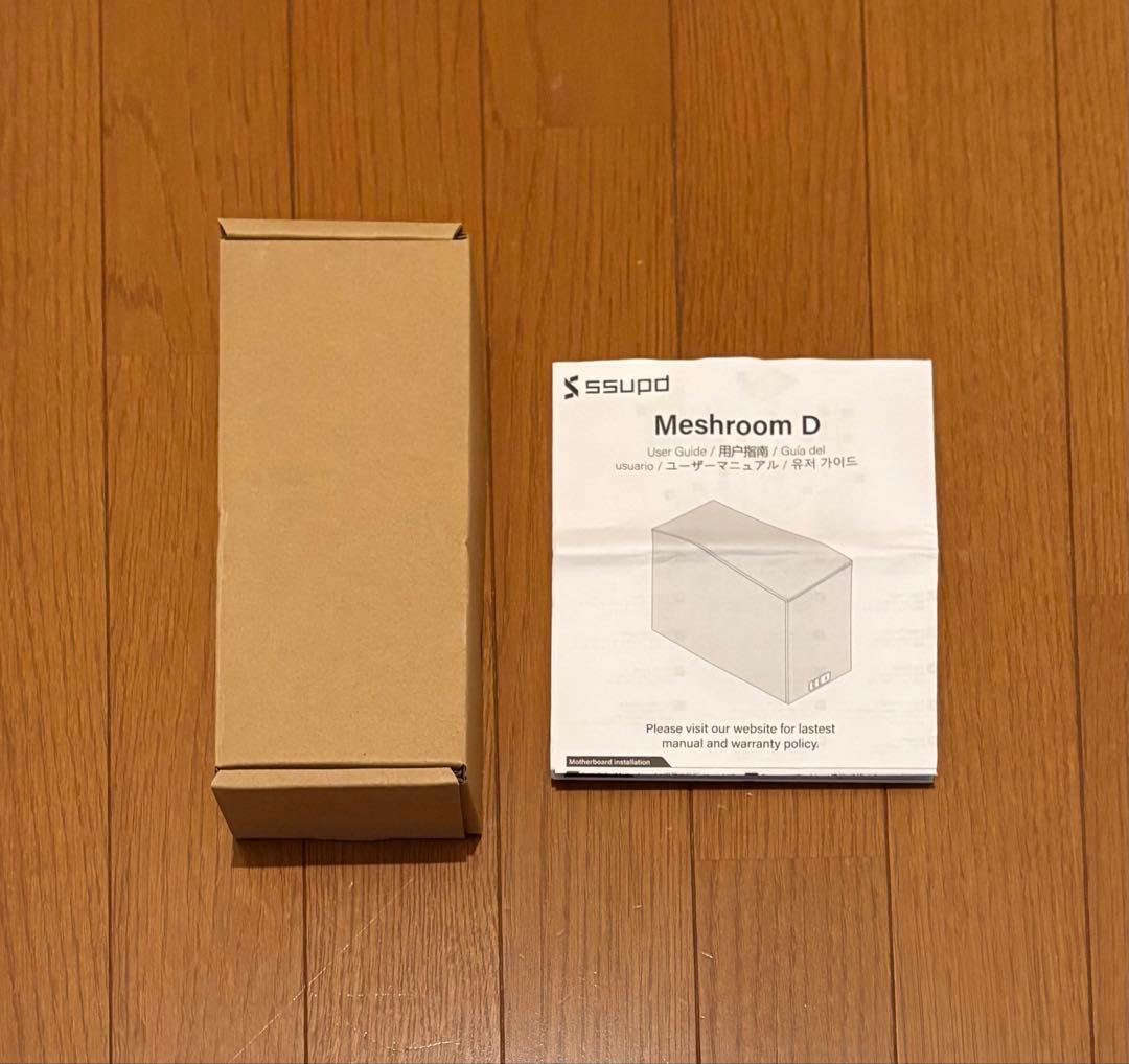 超小型でATX電源使えます！SSUPD MESHROOM D ITX PCケース
