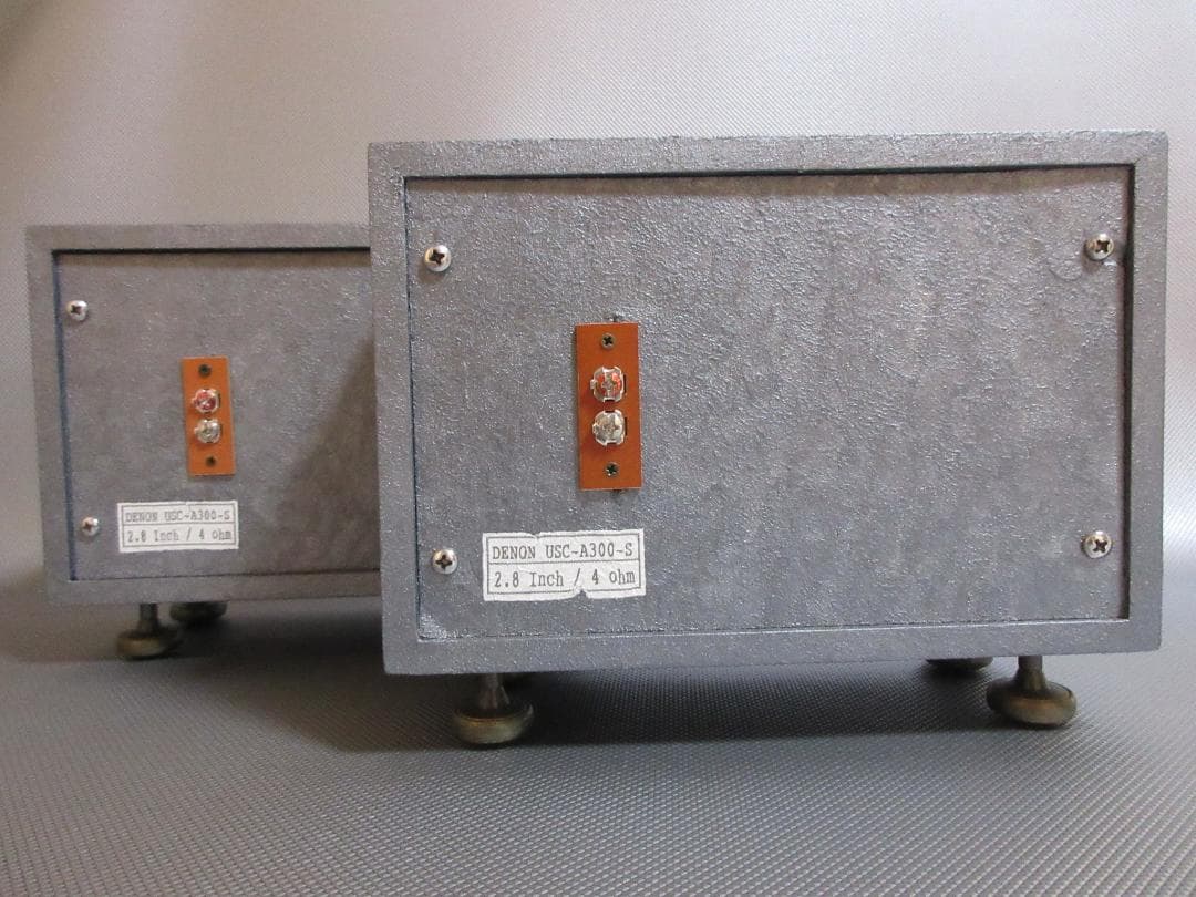 ★ハンドメイド・スピーカー（自作）★DENON◇8cm / 4Ω