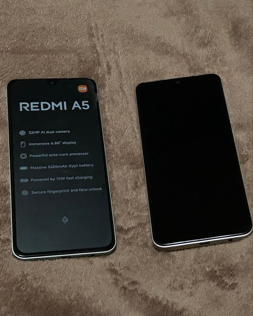 【使用歴少】REDMI A5 スマホ 本体 2台セット美品