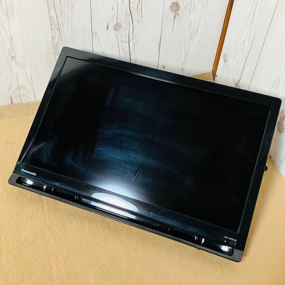 【美品】Panasonic ポータブルテレビ UN-19FB10-K ビエラ