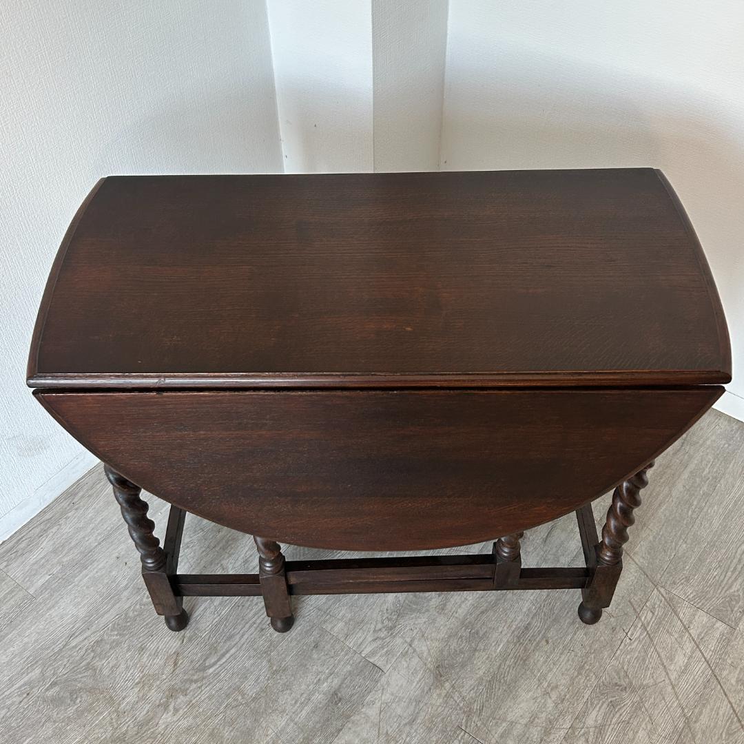 イギリス アンティーク家具 ゲートレッグテーブル 1930年頃 888A