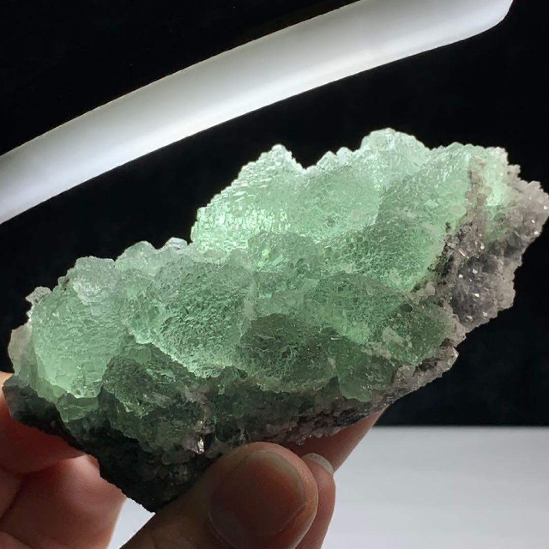 ALLSALE☆美結晶☆ゼリーのような見た目☆フローライト原石クラスター