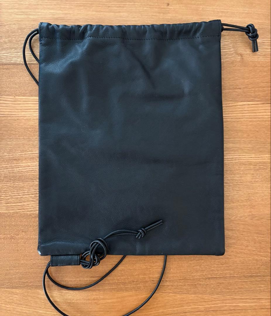 ほぼ日　ケサバッグ　KESABAG レザー　黒