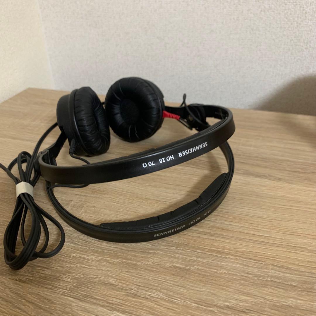 【現行】美品 ゼンバイザー HD25 ヘッドホン 有線 506909