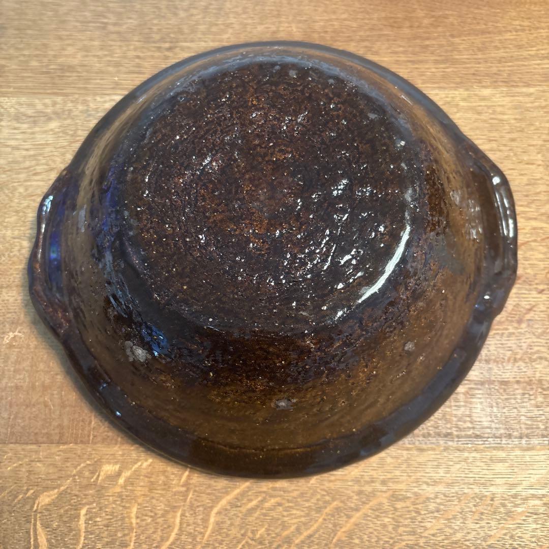 雲井窯 鴨釉 土鍋 八寸サイズ すのこ付き