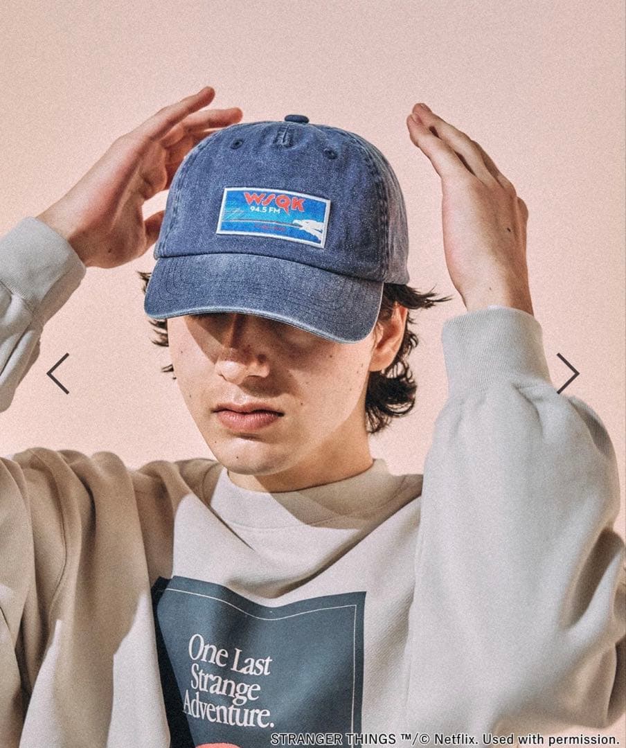 STRANGER THINGS キャップ　ニコアンド WSQK