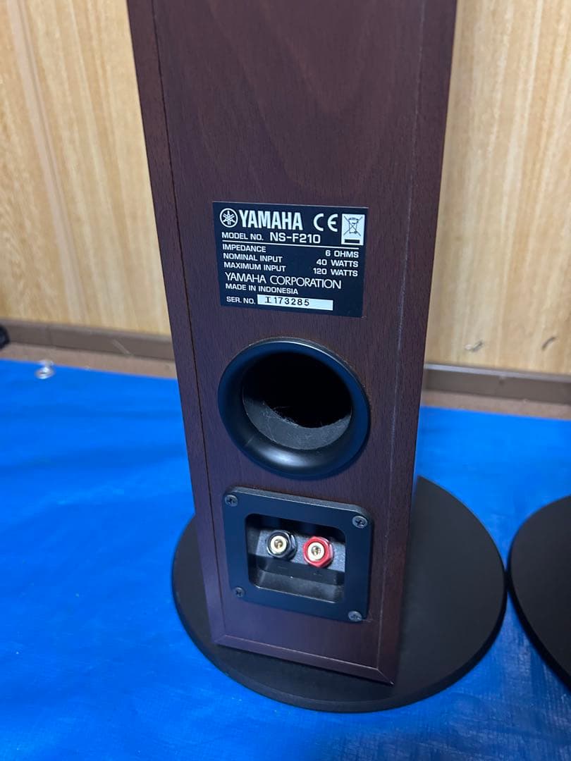 YAMAHA ヤマハ NS-F210 ブラウン　スピーカー2本セット