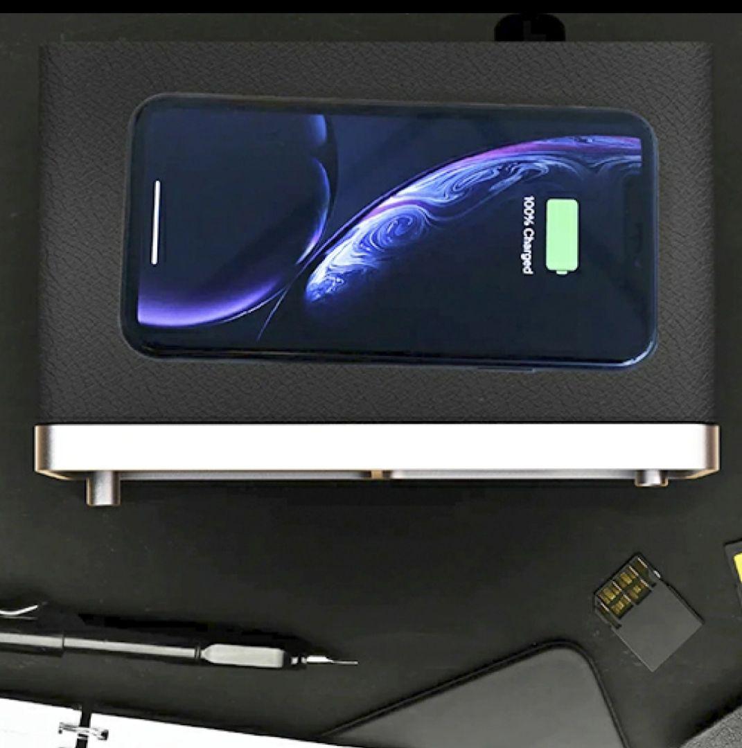 GENEVA TIME ジェネバタイム Bluetoothスピーカー 時計　赤