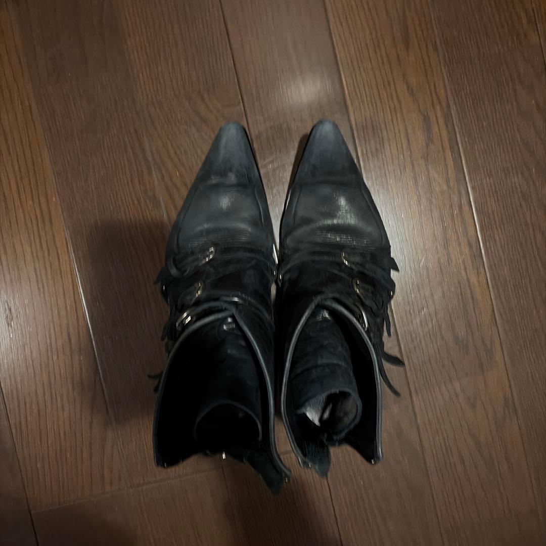 靴 tornado mart Quattro Monk Strap Boots M