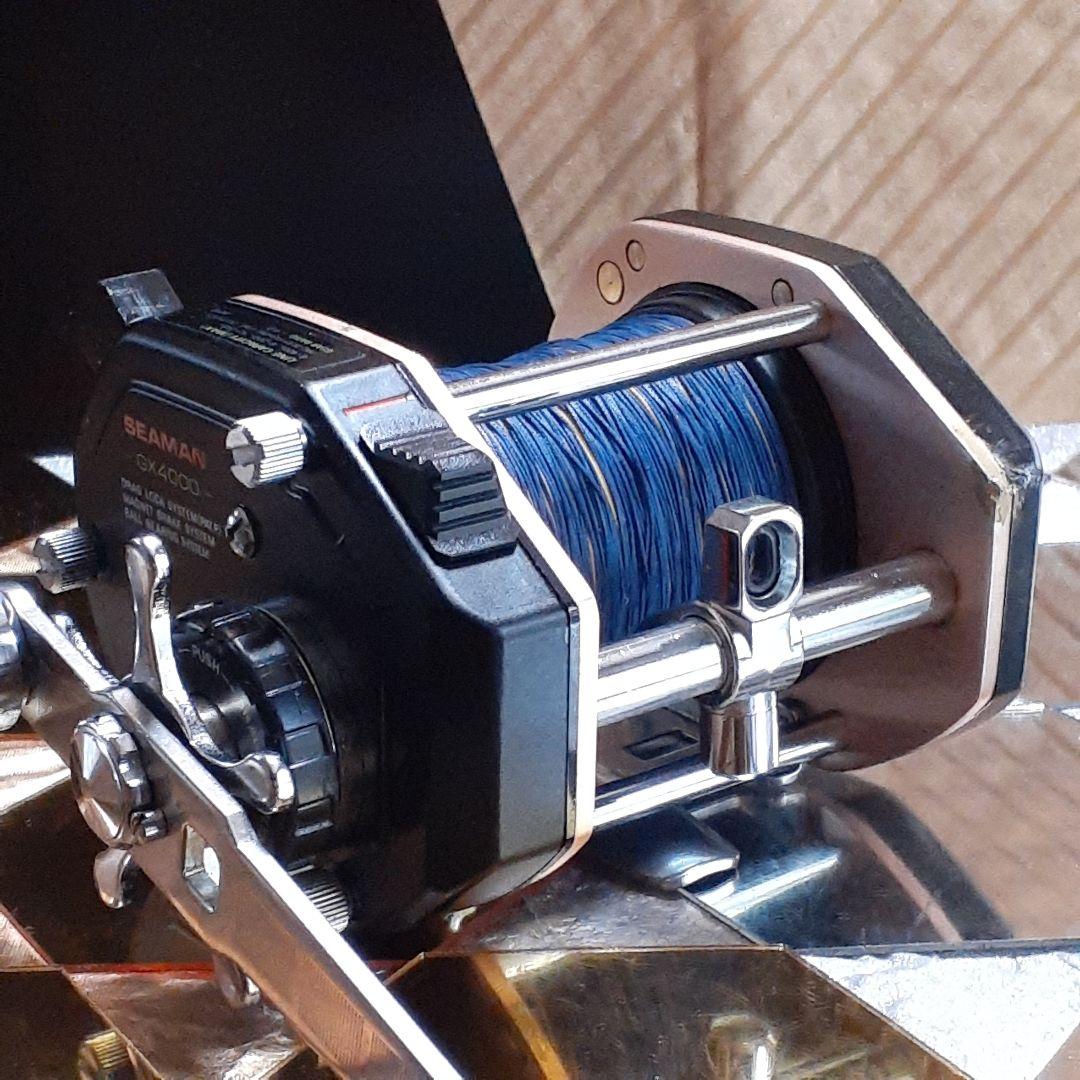 オリムピックSEAMAN GX4000 ベイトリール オールドリール 船用 美品