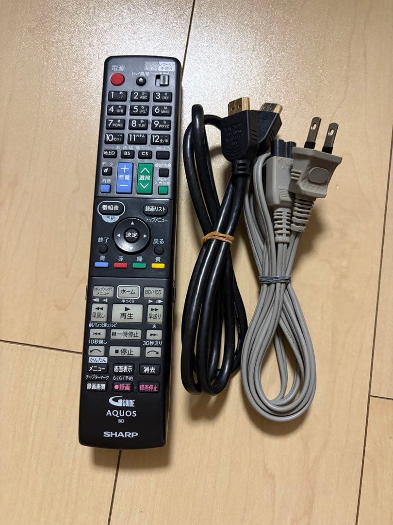 SHARP BD-W520 ブルーレイレコーダー