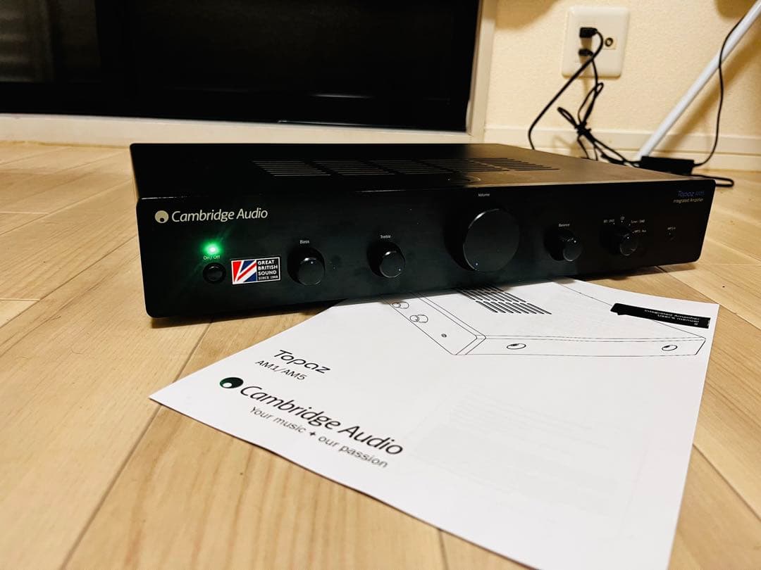 Topaz AM5 プリメインアンプ