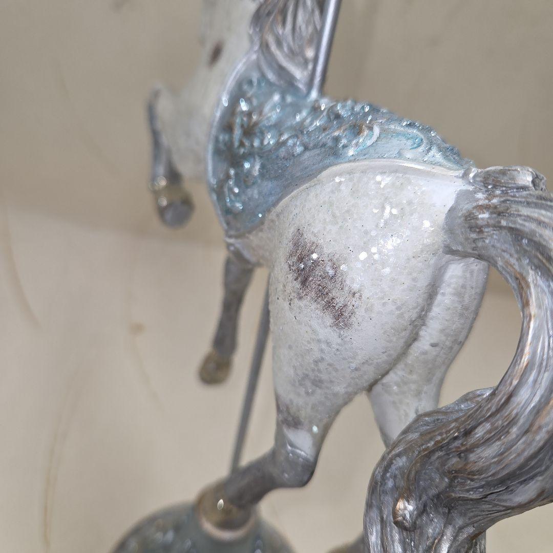 アンティーク調ユニコーンの装飾置物