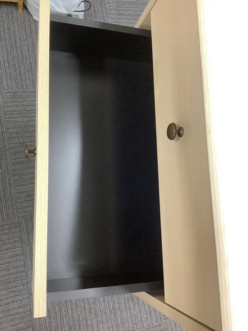 引き出し付き木製チェスト タンス 脚付き 4杯 北欧風 ONC-9060CH★