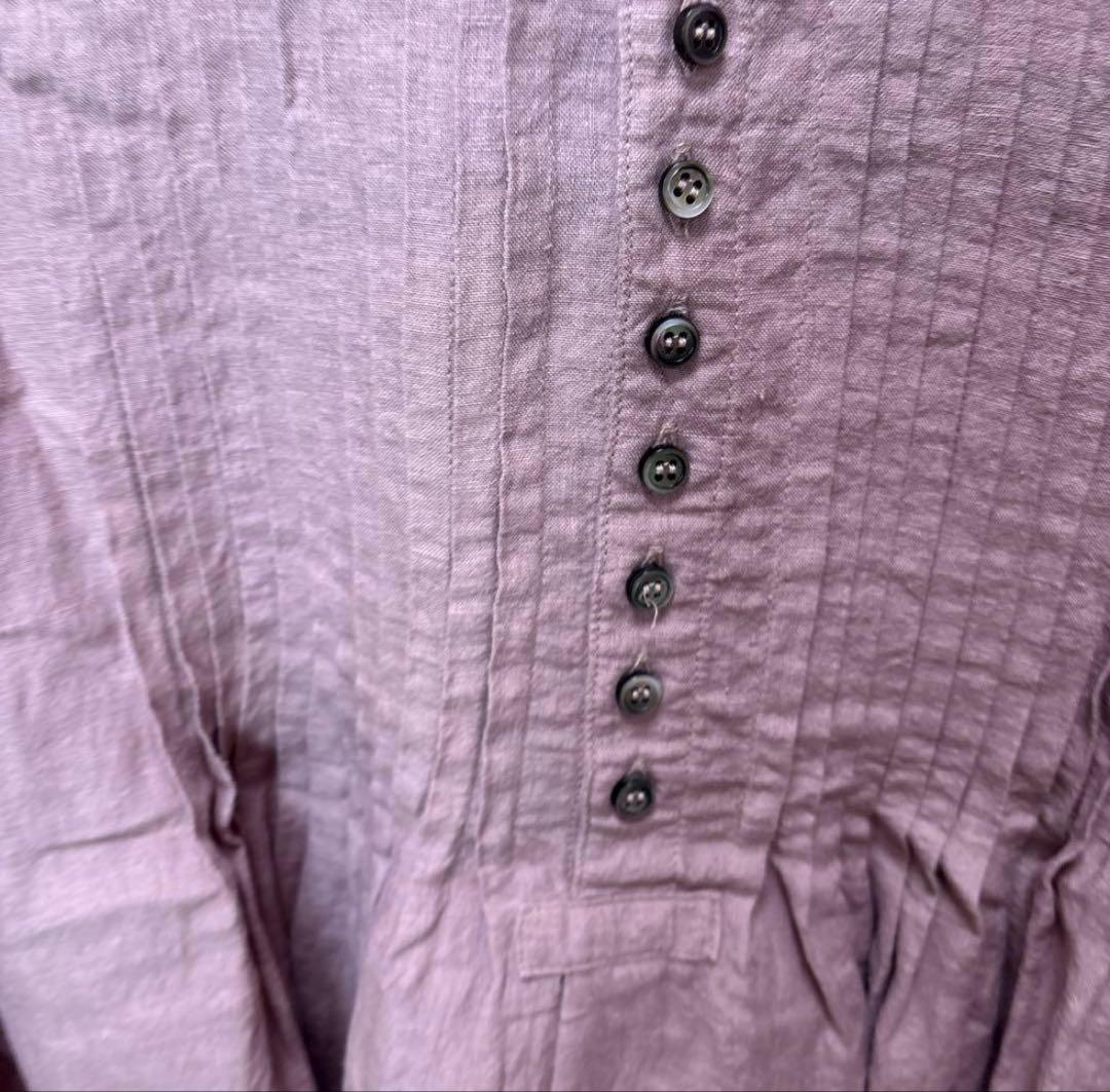 ichi antiquesイチアンティークス　リネンブラウス