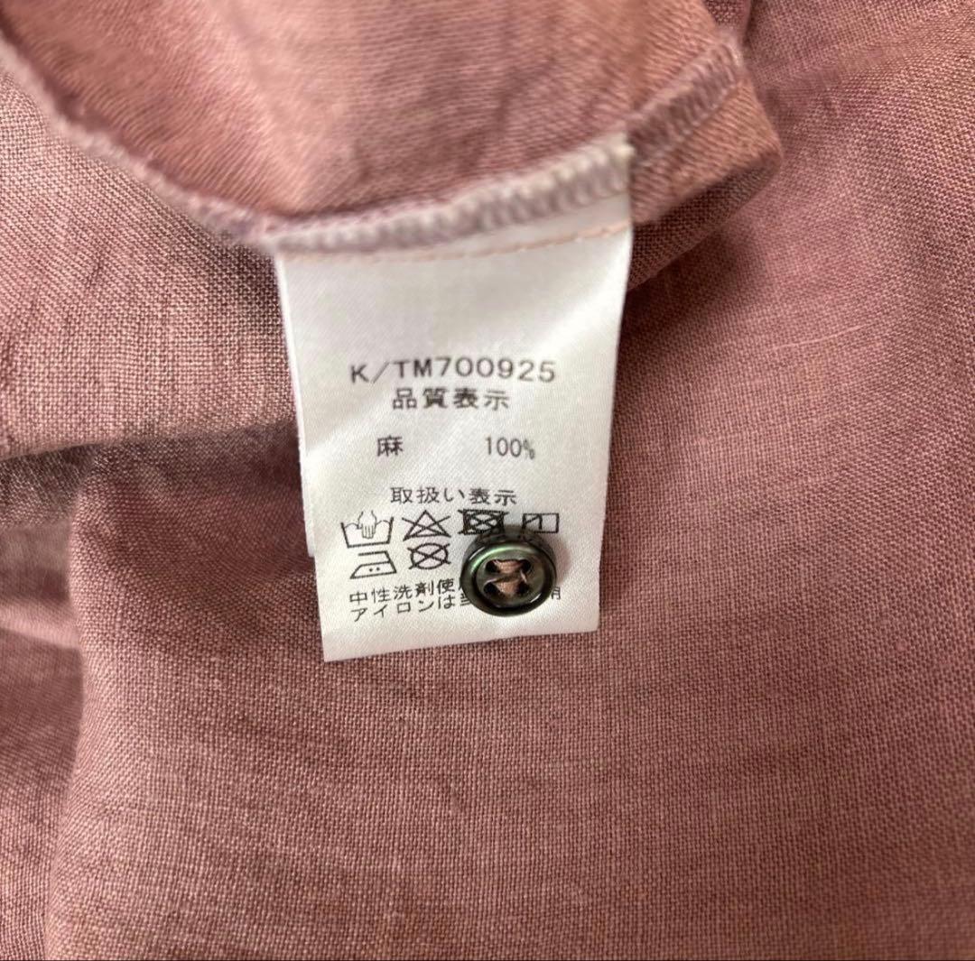 ichi antiquesイチアンティークス　リネンブラウス