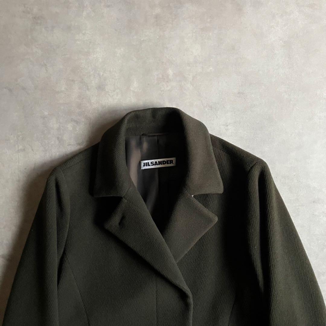 ジャケット・アウター 90s archive JIL SANDER angola wool coat