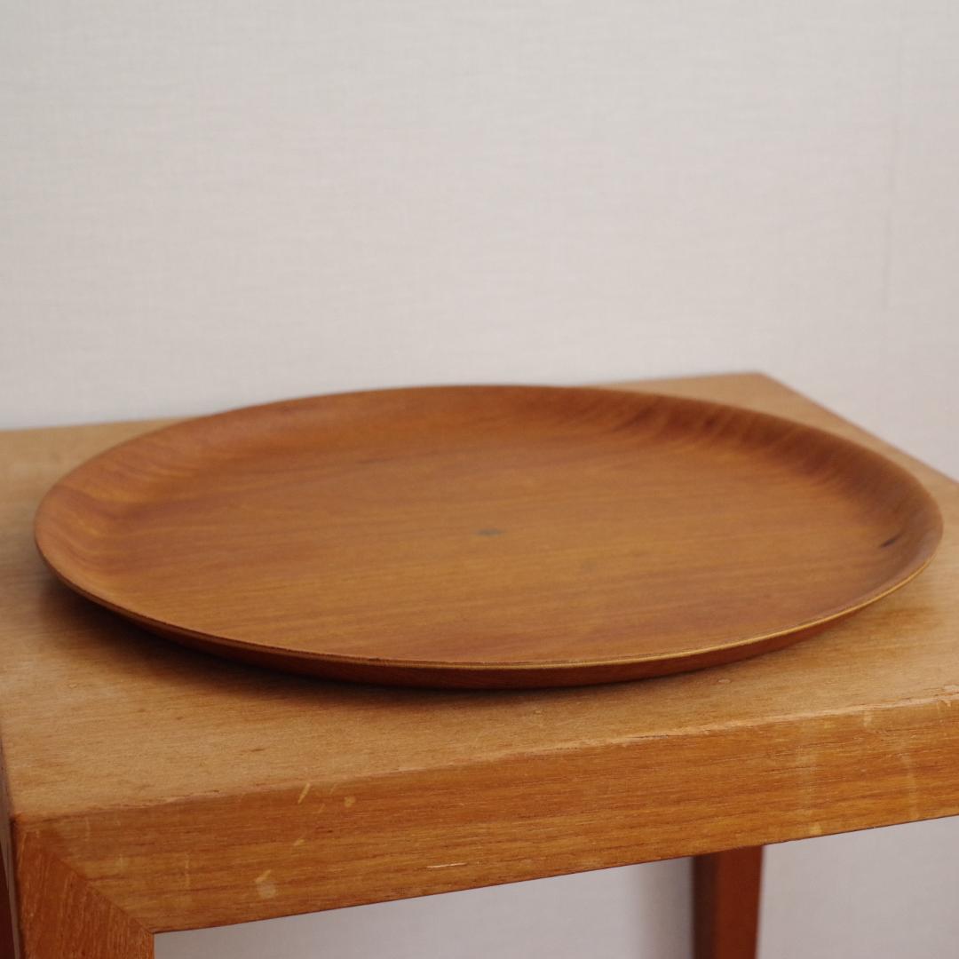 スウェーデン チーク Teak 木製 トレイ プレート チークプライウッド お盆