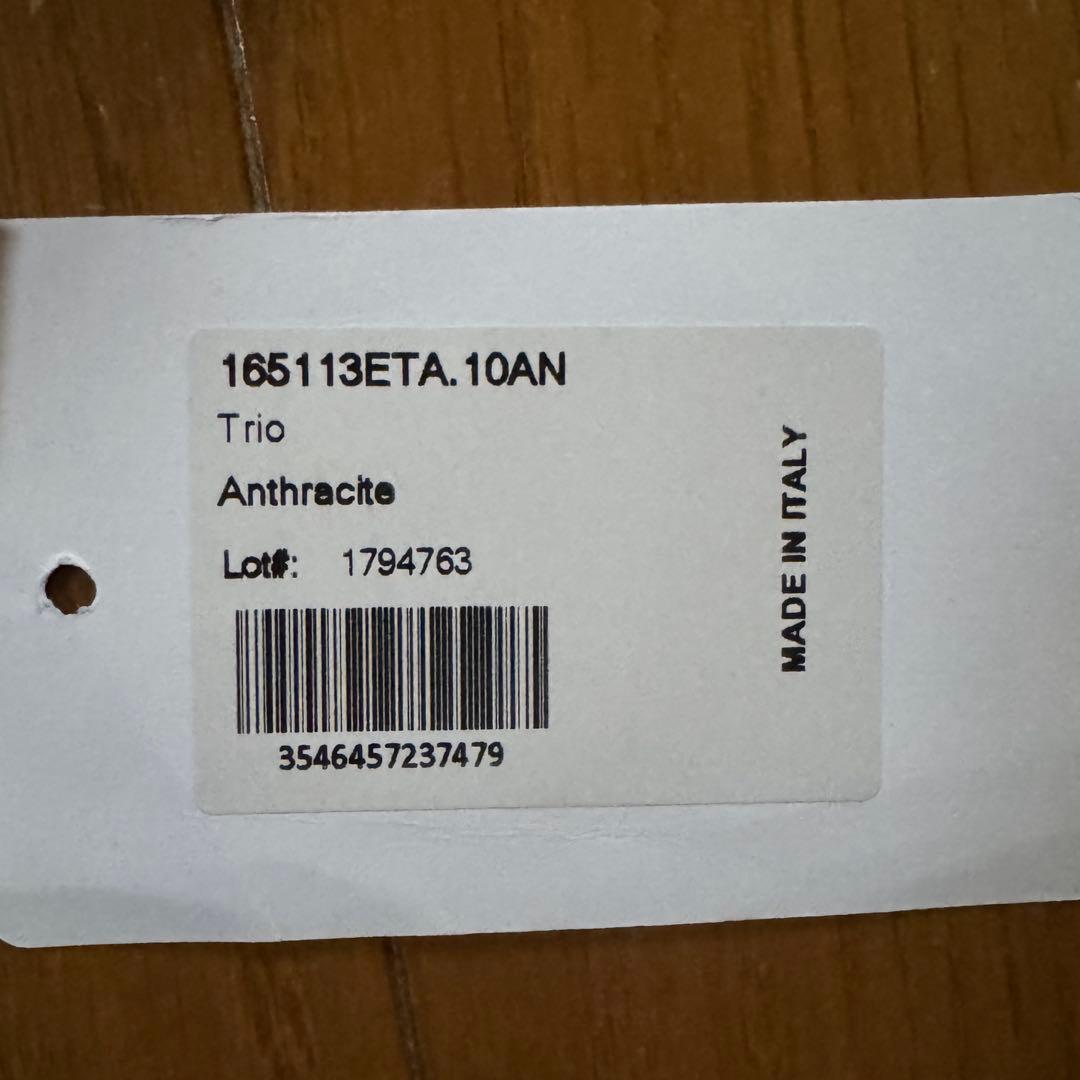 最終価格⭐︎セリーヌ 美品 トリオ スモール 旧ロゴ 濃グレー