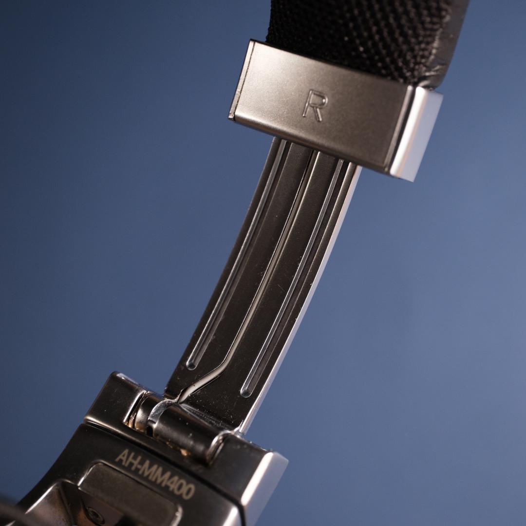 DENON AH-MM400 ヘッドホン 木製 美品 OYAIDE ケーブル付