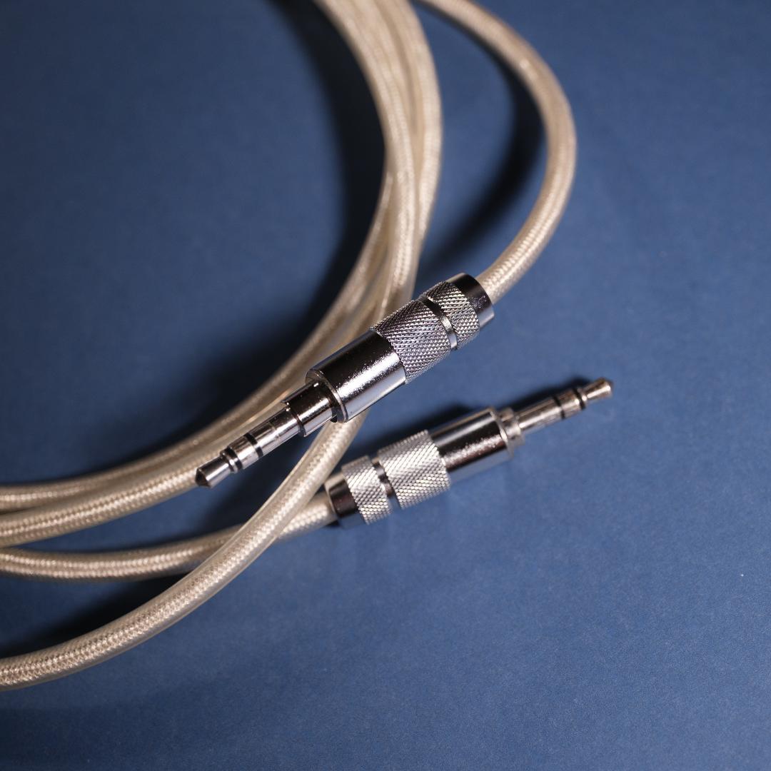 DENON AH-MM400 ヘッドホン 木製 美品 OYAIDE ケーブル付