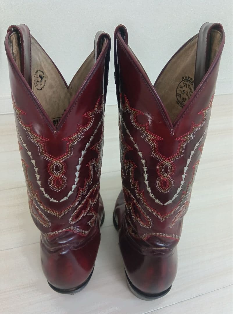 PISTOLERO ウエスタンブーツ　size24.5