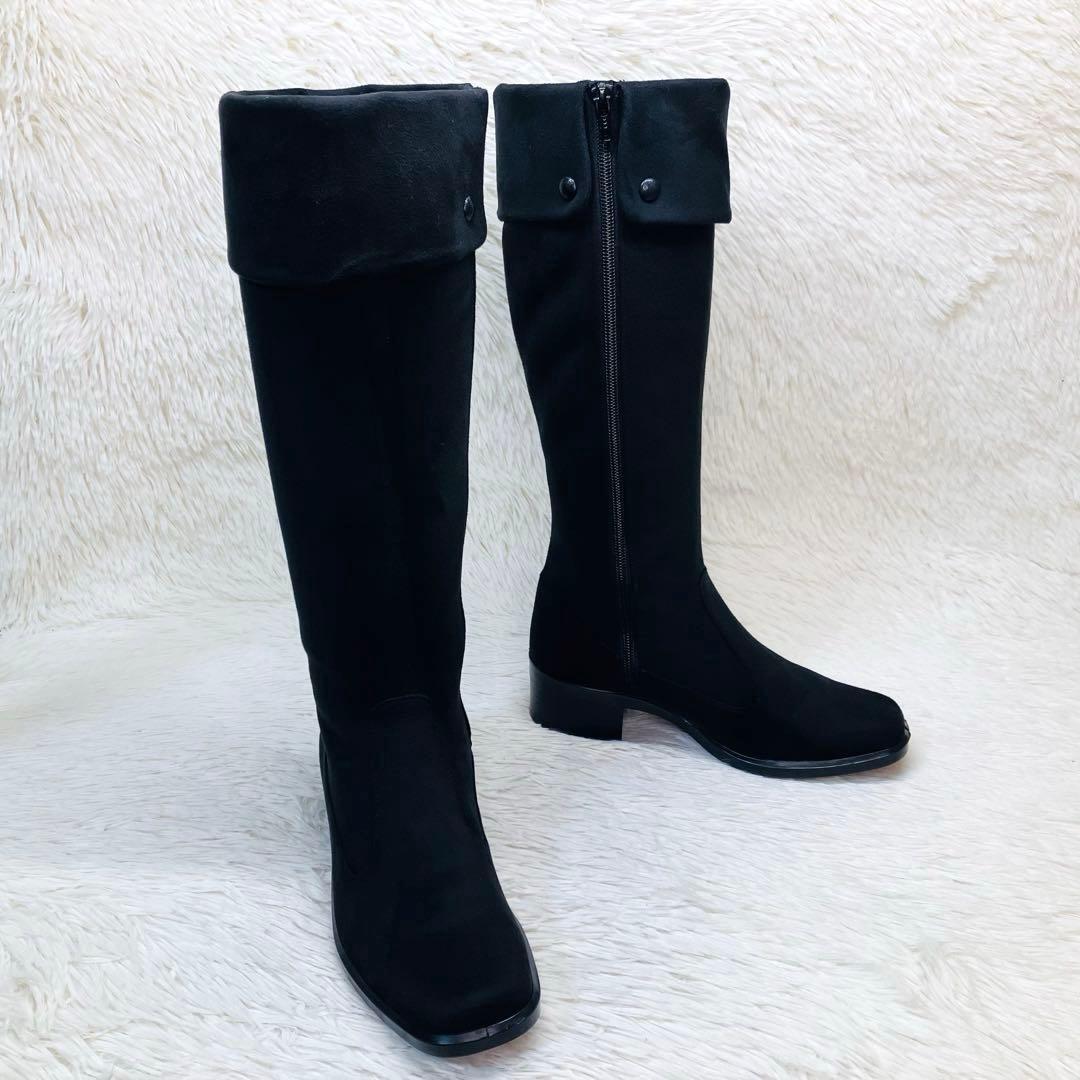 【未使用級】TOPDRY 23㌢フルジップ　ゴアテックス　スクエアロングブーツ