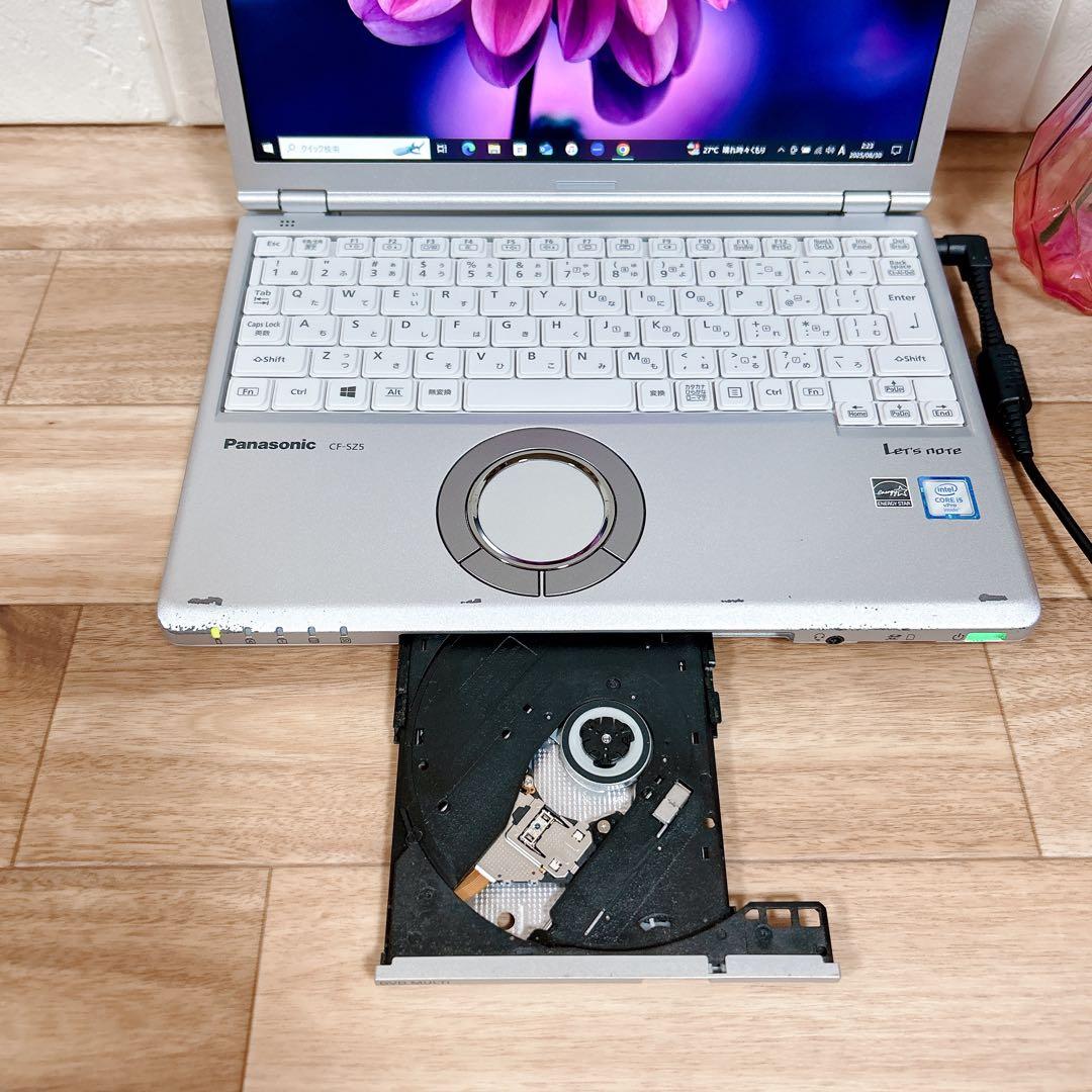 【美品】Let's note ✨ノートPC✨設定済✨初心者✨SSD✨i5✨DVD