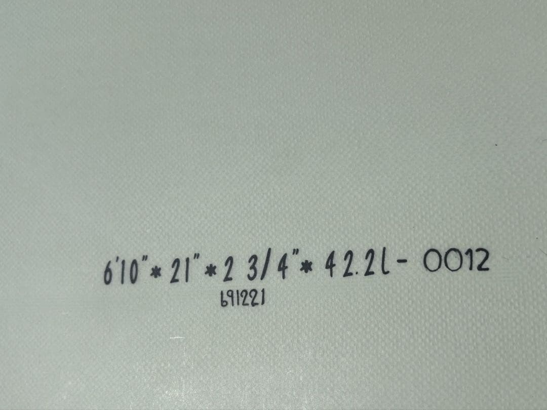 JS マジックカーペット サーフボード 6'10 ミッドレングス