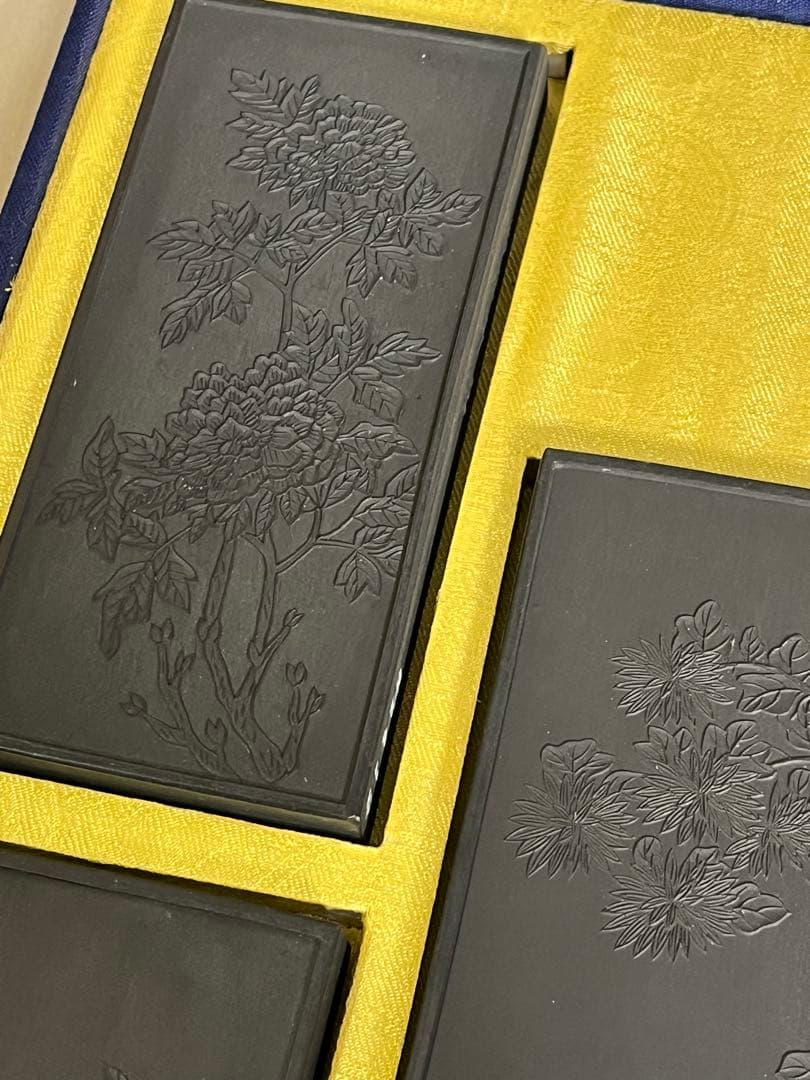 希少・珍品 唐墨 古墨 固形墨 乾隆年製 中国美術 10個セット 未使用品