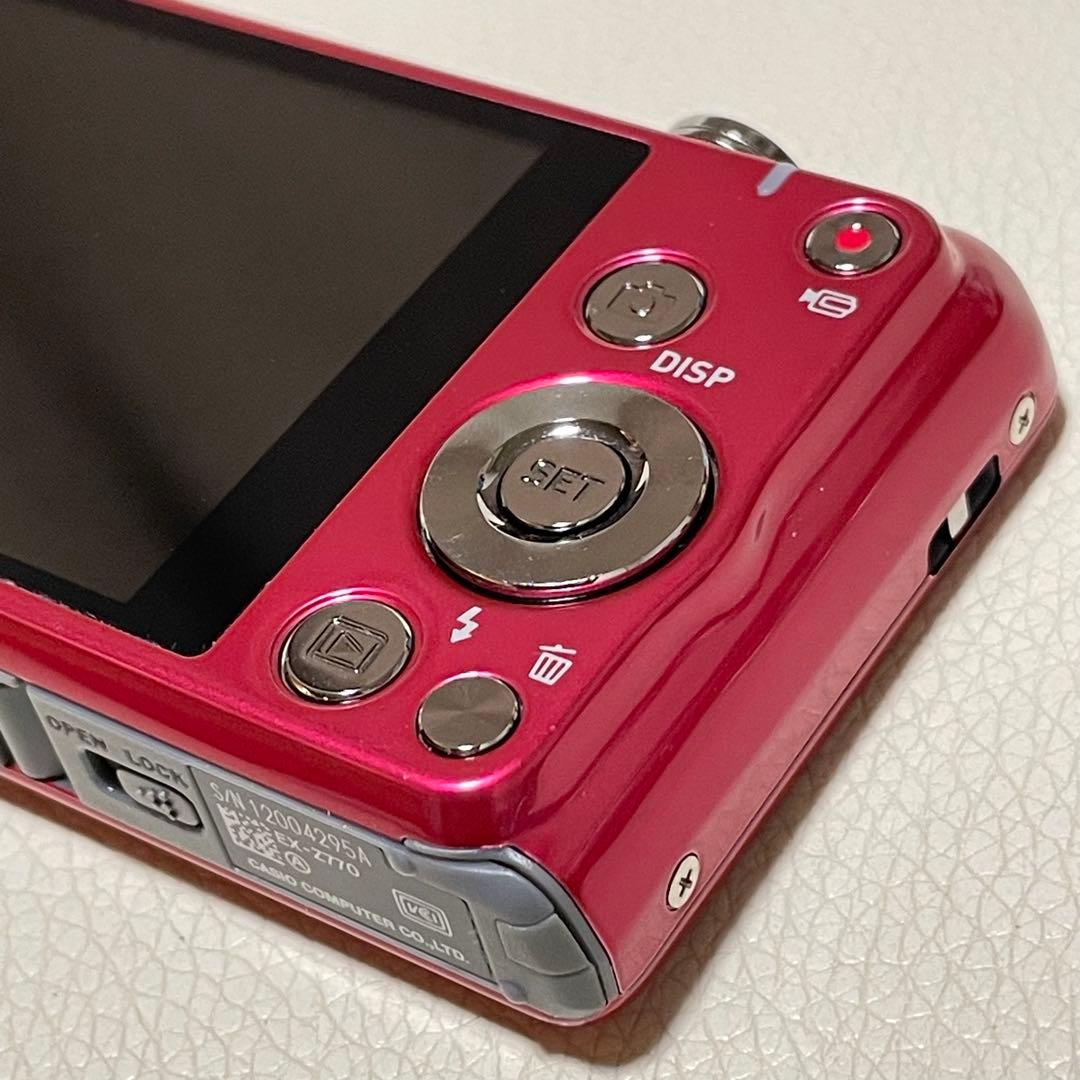 極美品！ カシオEXILIM EX-Z770 レッド デジカメ デジタルカメラ