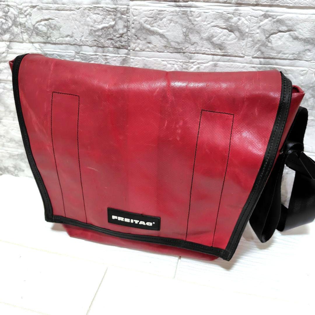 FREITAG 単色 DRAGNET ドラグネット 拡張可能◎ 赤レッド