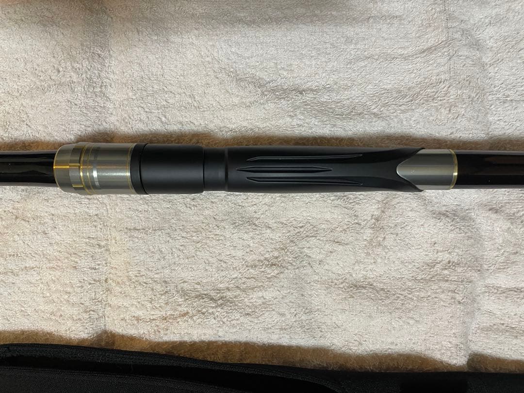 【良品】シマノ磯竿 16ベイシス 1.2-530 チタンフレームIMガイド換装