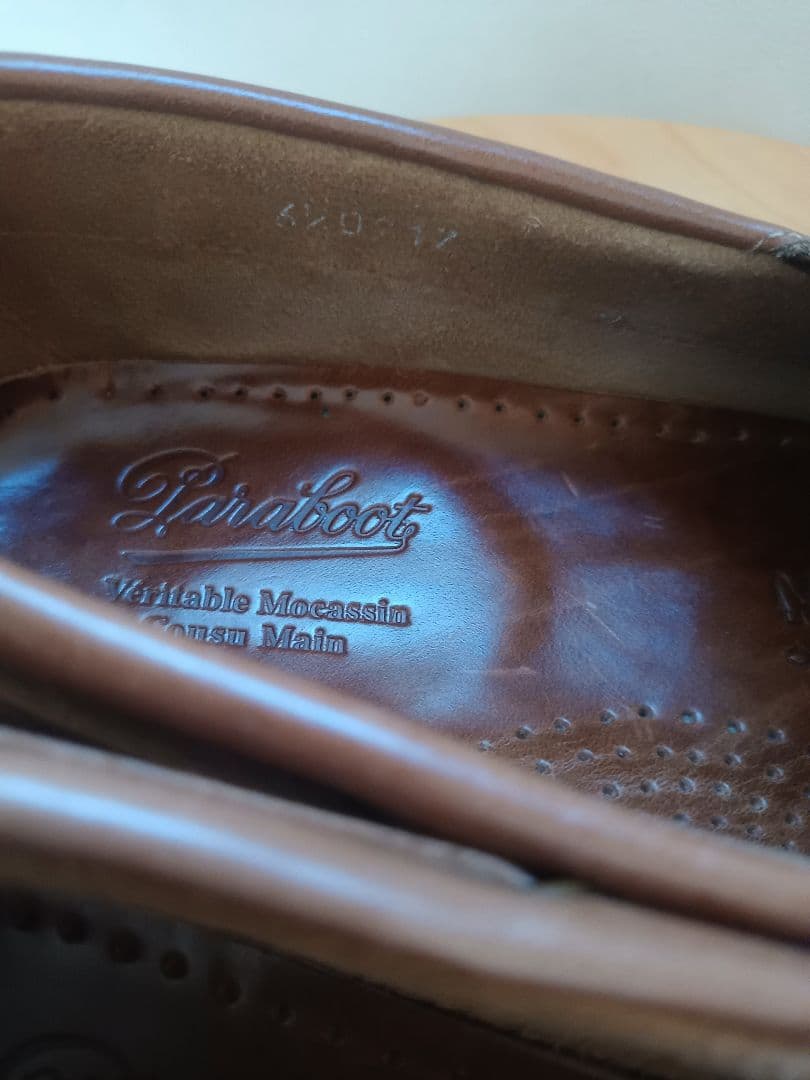 靴 Paraboot BARTH MARINE 6.5