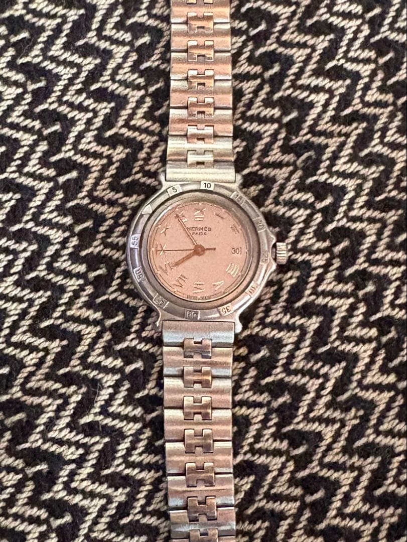 T*e様 HERMES 腕時計　ジャンク品