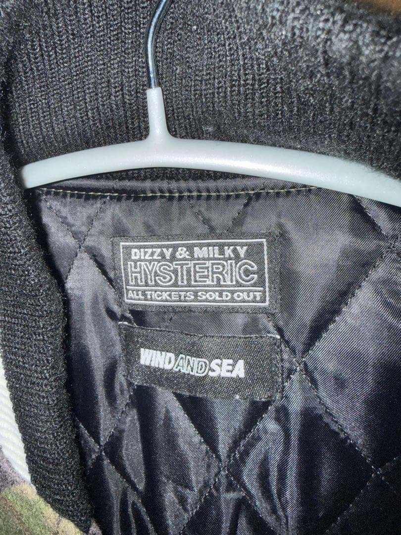 Hysteric Glamour WIND AND SEA スタジャン