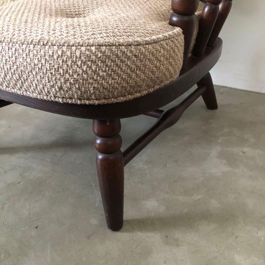 レトロ　アンティーク　ヴィンテージ　古家具　古道具　古民家　キツツキ　ソファ