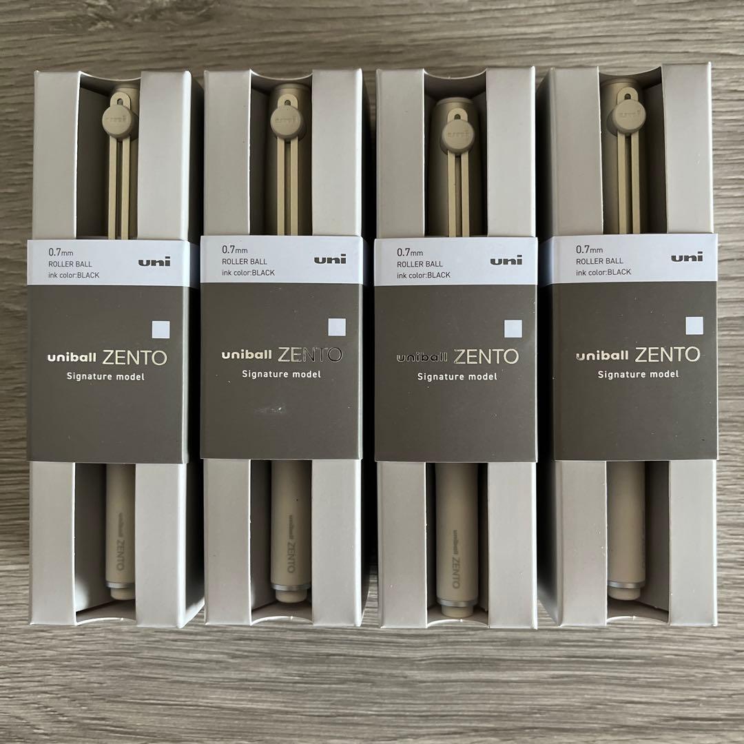 uniball ZENTO ユニボールゼント シグニチャーモデル 0.7 4本