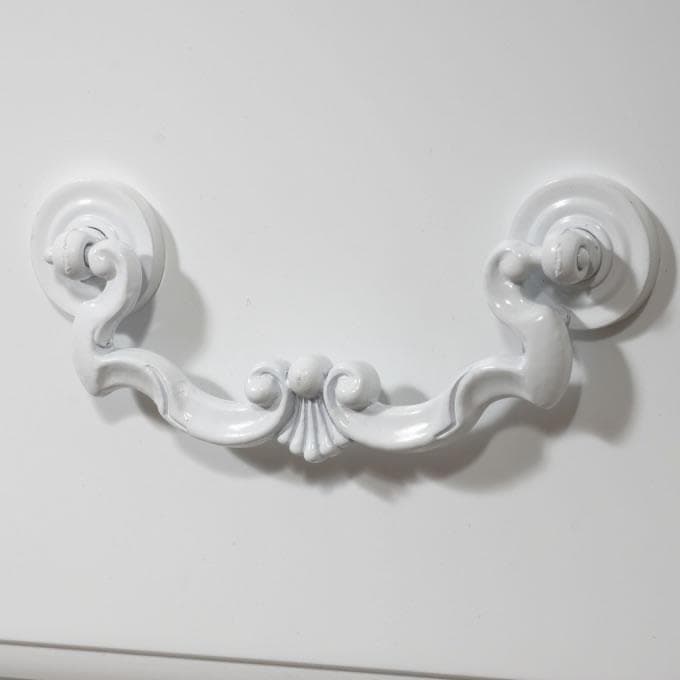 【新品訳あり】幅88cm 3段6杯 チェスト アンティーク風 ホワイト