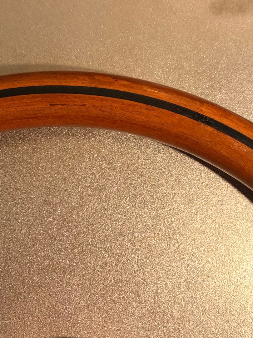 当時物 NARDI ナルディクラシック ウッドステアリング 36π