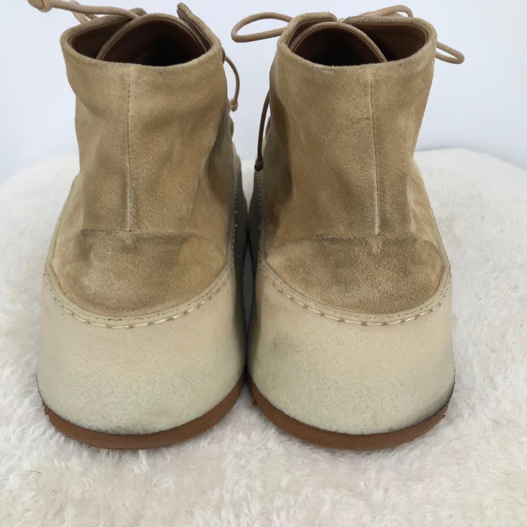 マルセル　ブーツ　42　スエード　ベージュ