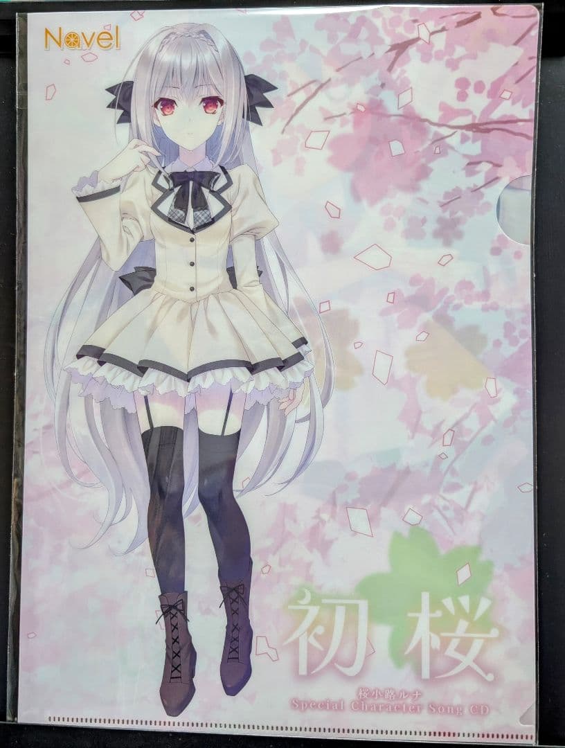 桜小路ルナ キャラソンcf限定フルカラー色紙2枚 クリアファイル Tシャツセット