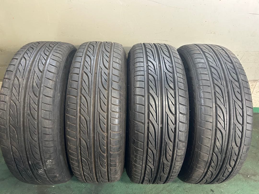 165/55R14バリ山14×6J 4H +45 鉄ホイールセット　軽カー