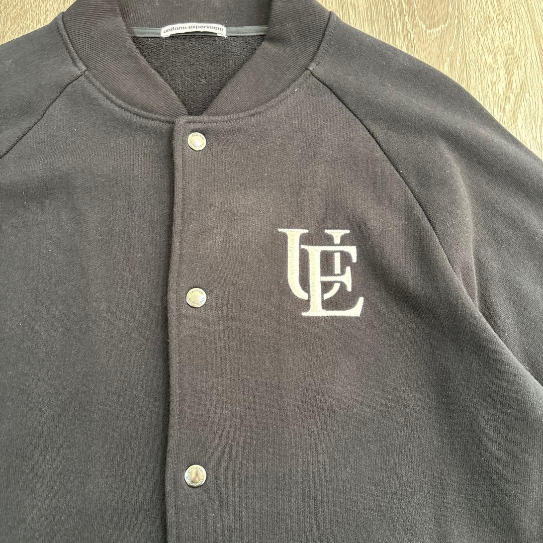 トップス uniform experiment SWEAT VARSITY JACKET