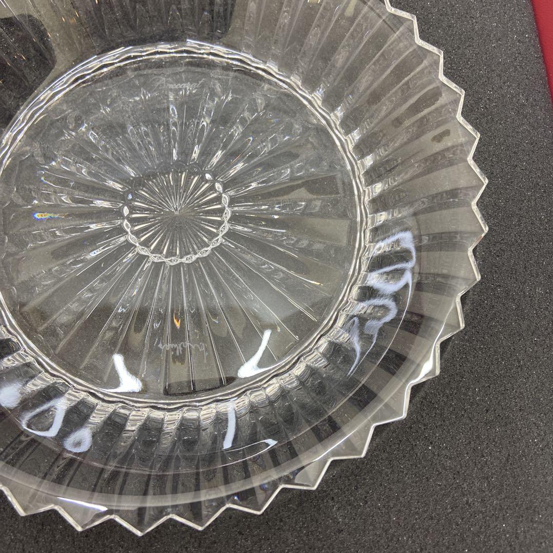 【未使用】Baccarat バカラ ミルニュイ プレート19.5ｃｍ 　深皿